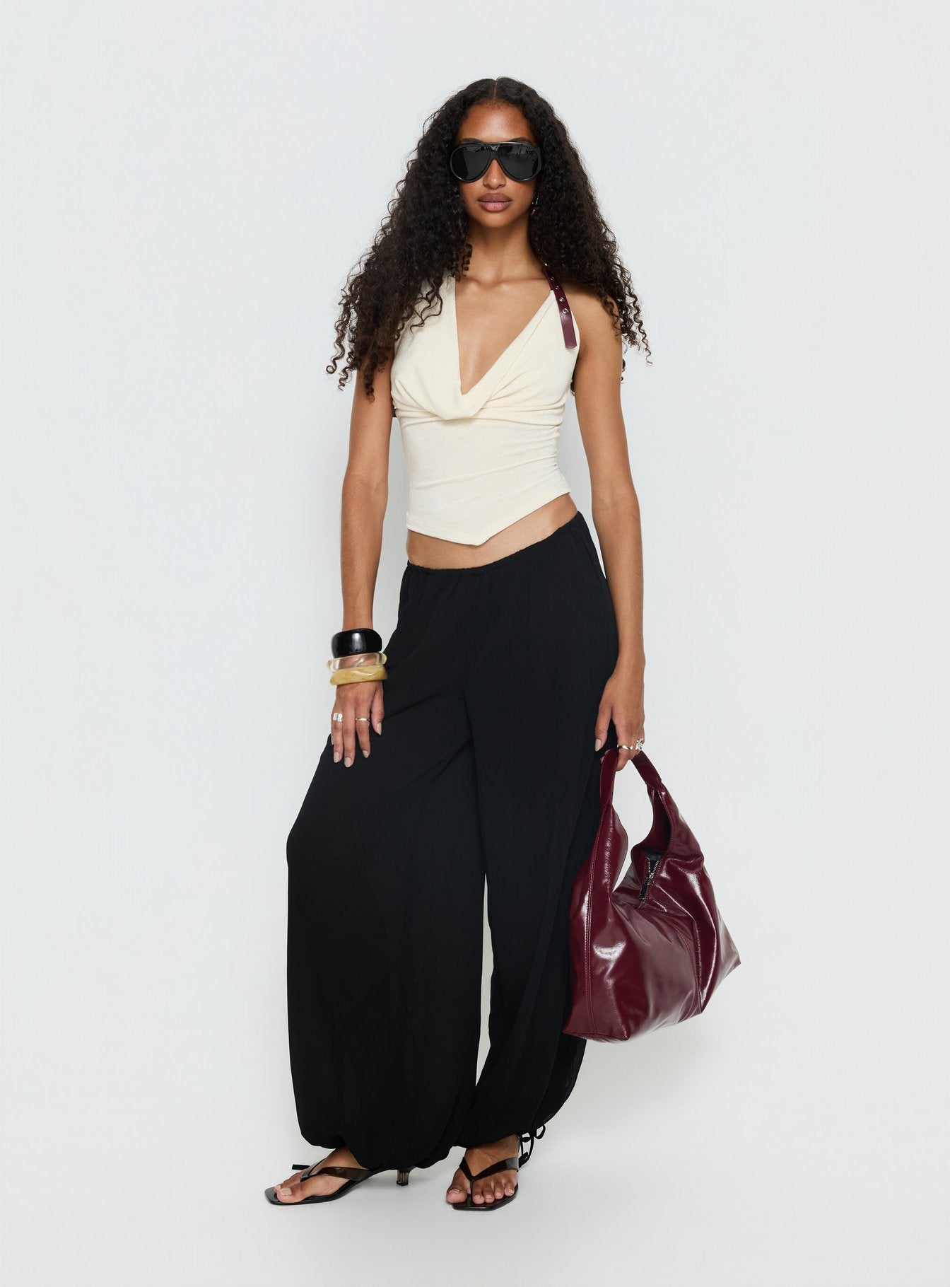 Moondancer Balloon Pants Black | Princess Polly