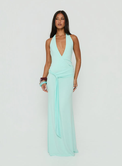 a line maxi dress formal So Major Draped A-Line / Blue Size_38F (US) Perfect for proms Size:5-6 Years (130cm) Black Dress Shirts l
