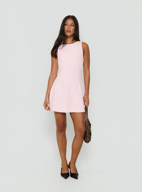 Anse Mini Dress Marshmallow Pink