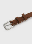 Riverside Drive Belt Brown