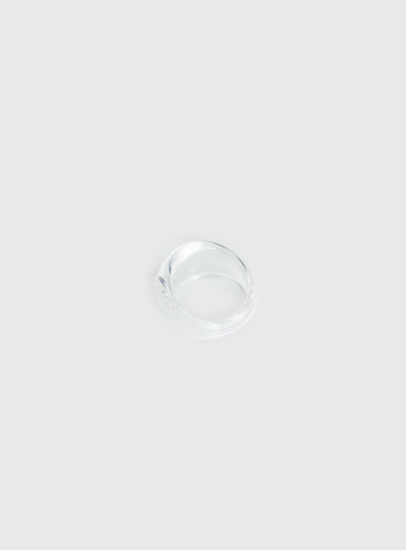 Addilyn Statement Ring Clear | Princess Polly