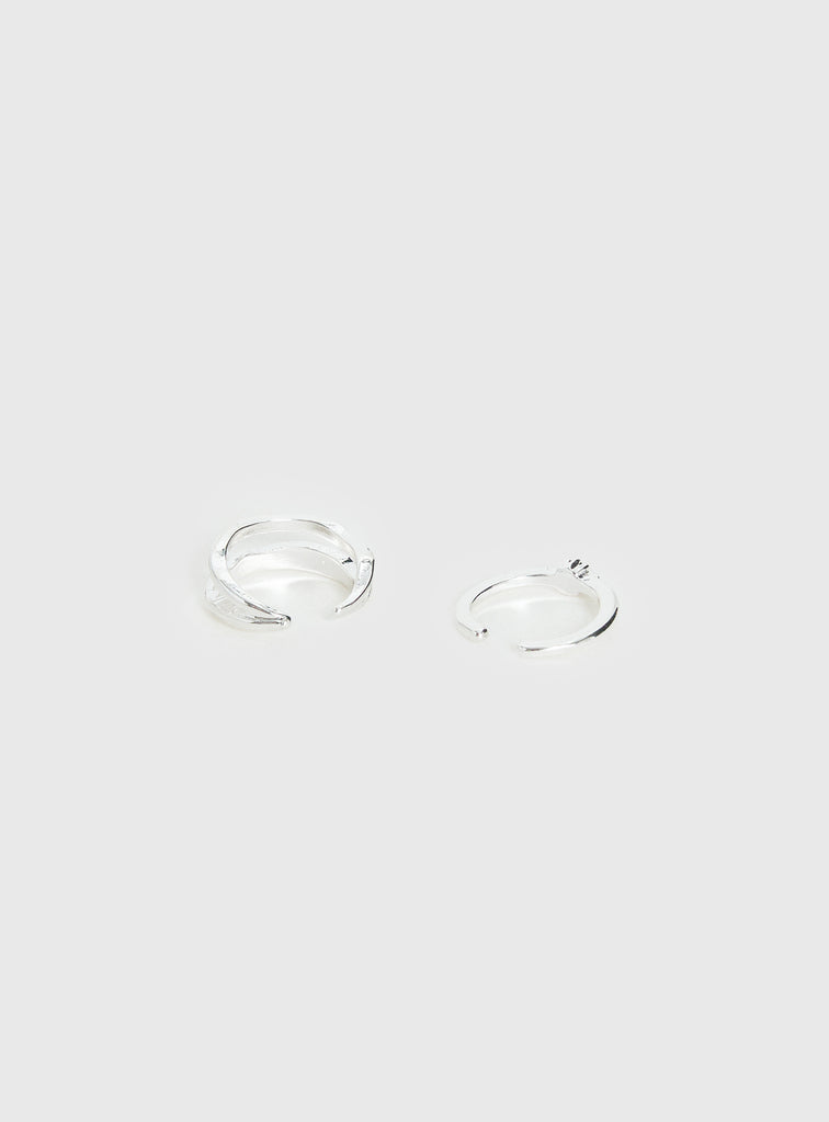Seris Toe Ring Pack Silver | Princess Polly