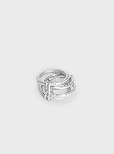 Poesia Ring Silver