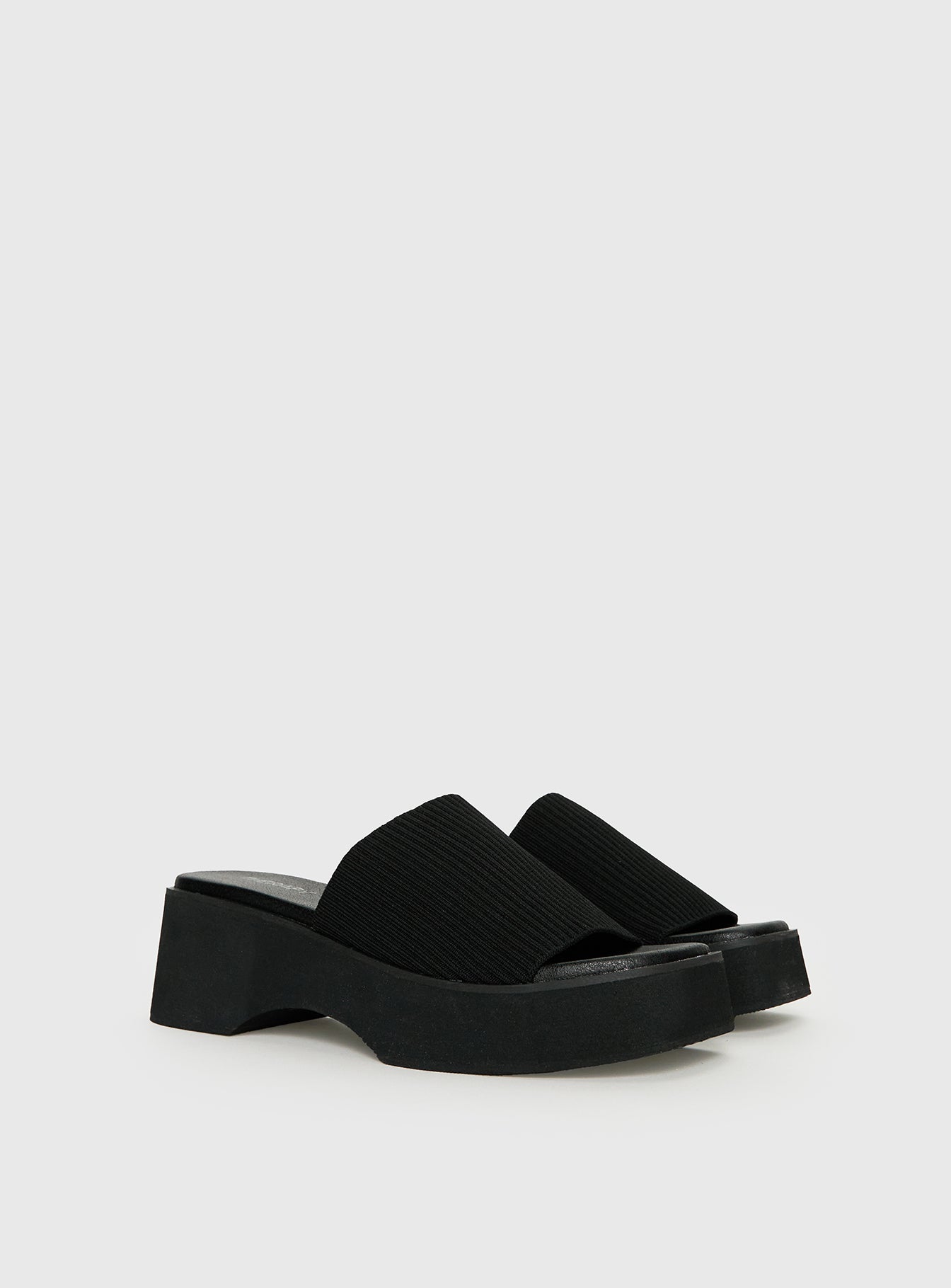 Therapy Nawty Sandals Black | Princess Polly