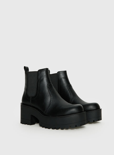 Lipstik Eamon Boots Black