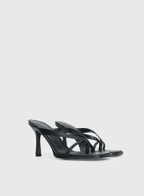 Billini Samba Heels Black