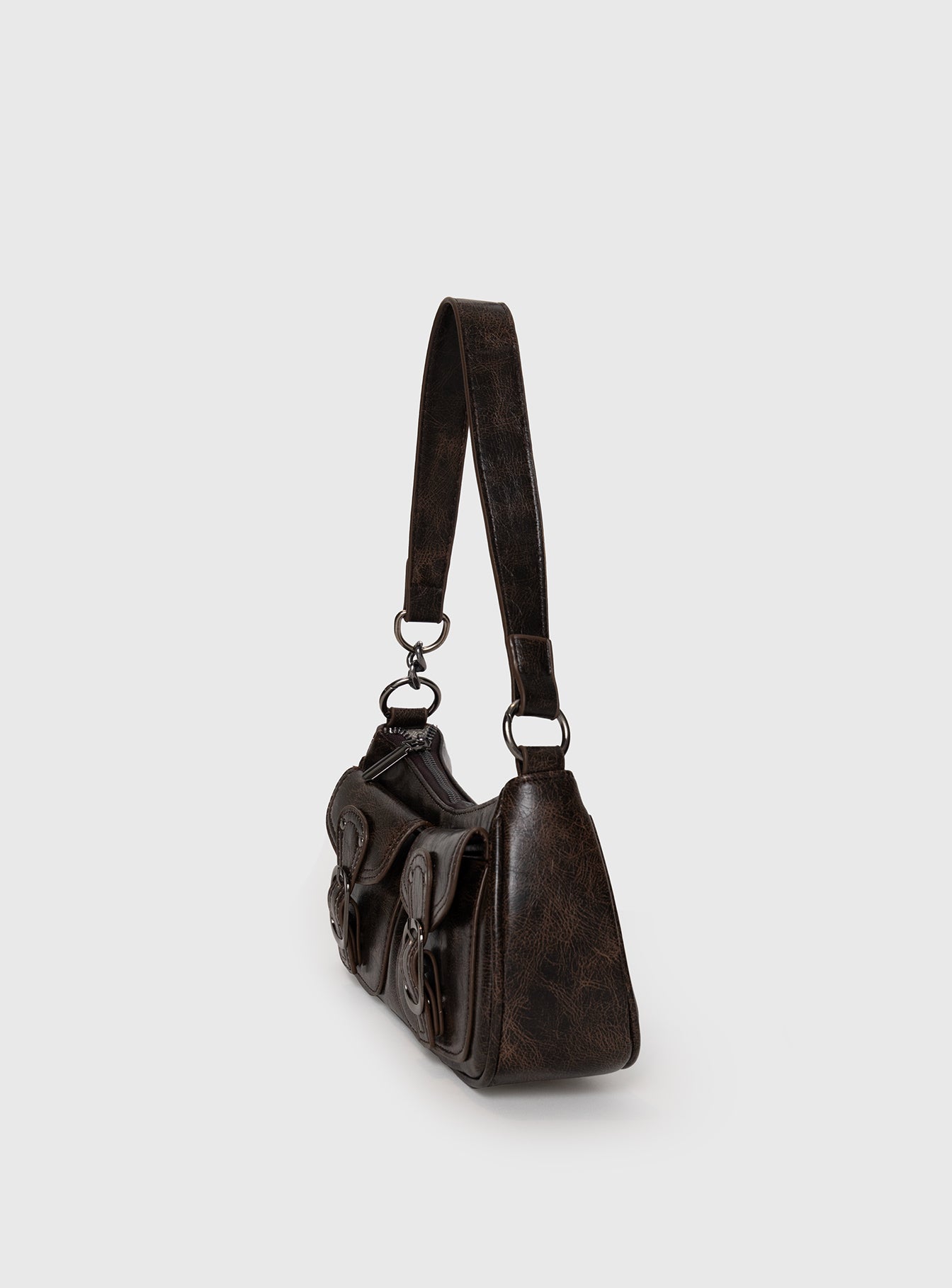 Jayalen Shoulder Bag Brown | Princess Polly
