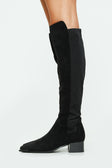 Bear Over The Knee Boots Black