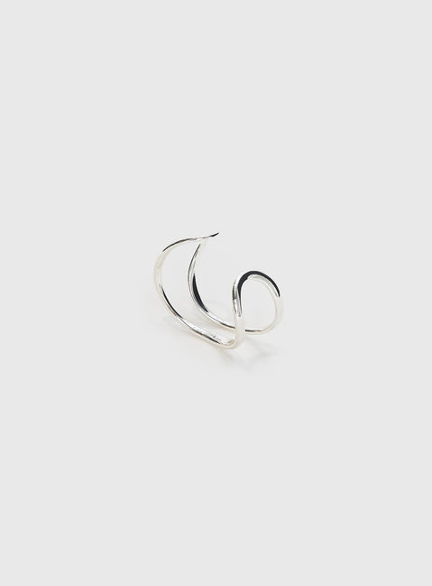 Secret To Love Cuff Silver