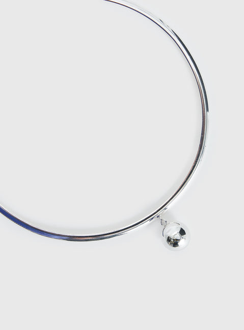 Lisbeth Pendant Necklace Silver