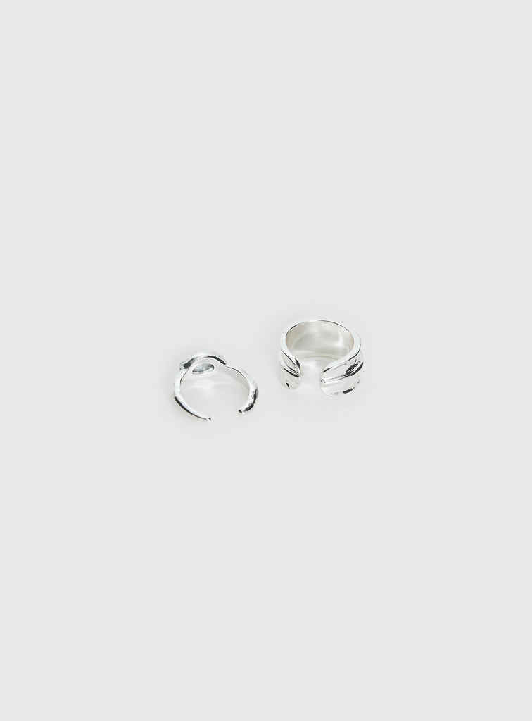 Sugar Talking Toe Ring Pack Silver | Princess Polly