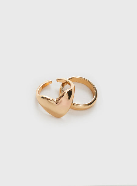 Salute Ring Pack Gold