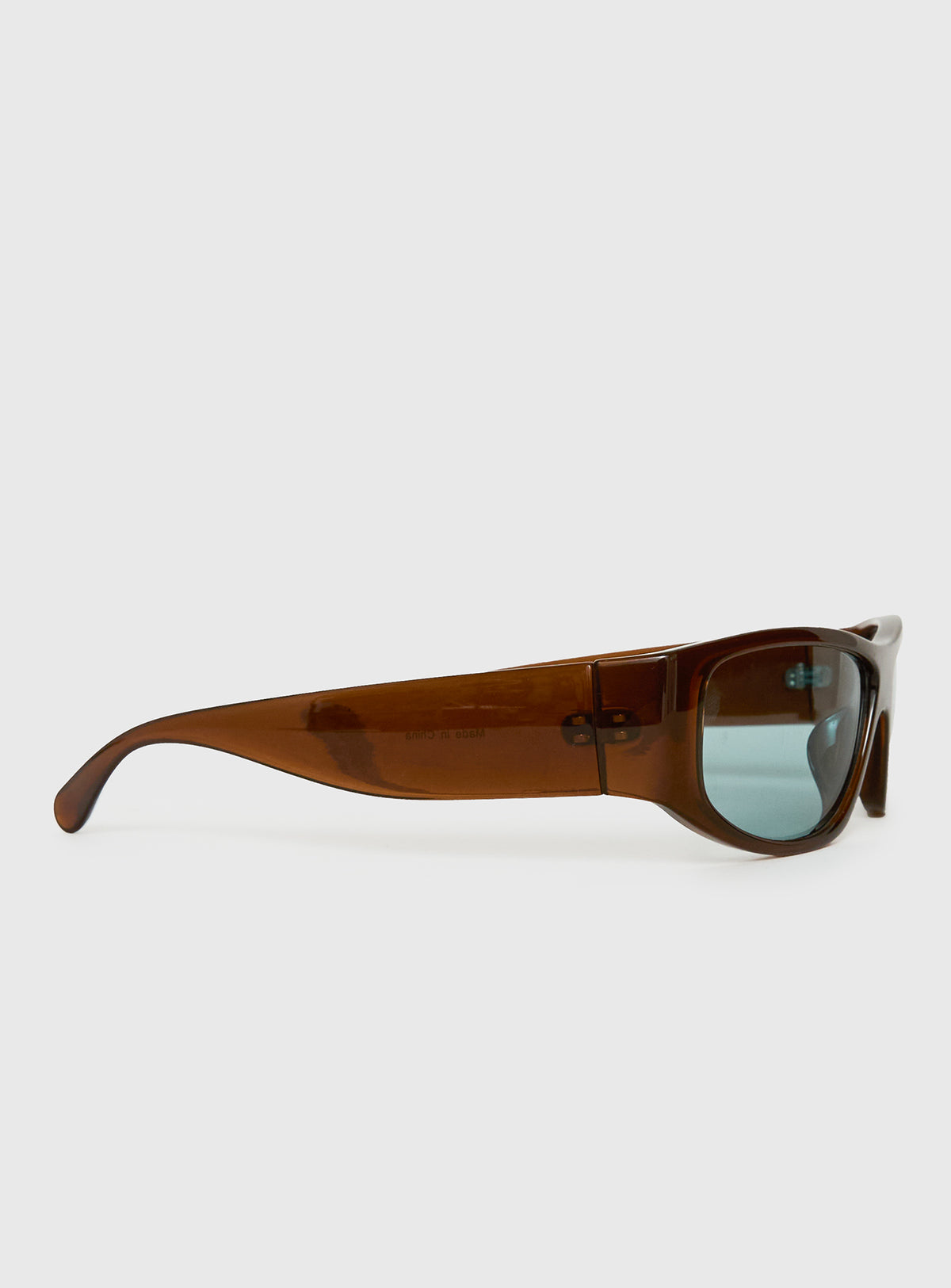 Odele Wraparound Sunglasses Tea / Blue