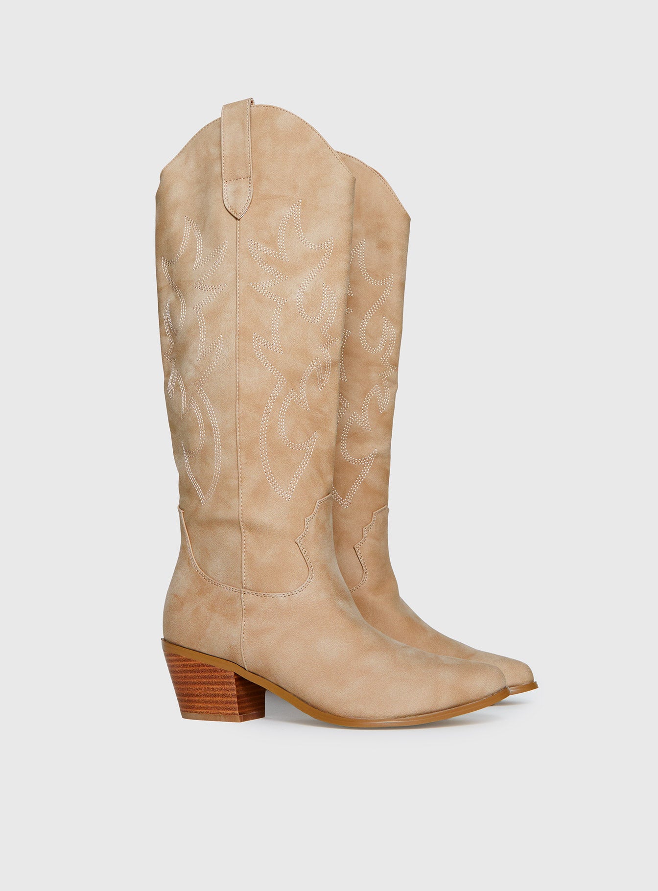Billini Urson Boots Taupe | Princess Polly