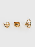 Sistine Ring Set Gold