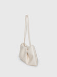 Just Peachy Shoulder Bag White