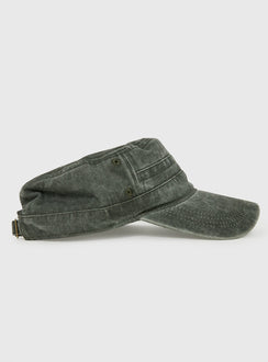 Odera Military Cap Washed Khaki