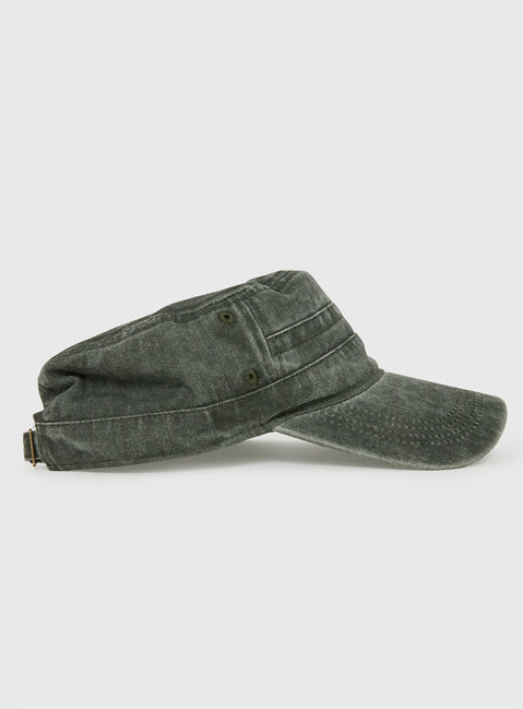 Odera Military Cap Washed Khaki