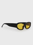 Buchan Sunglasses Black / Yellow