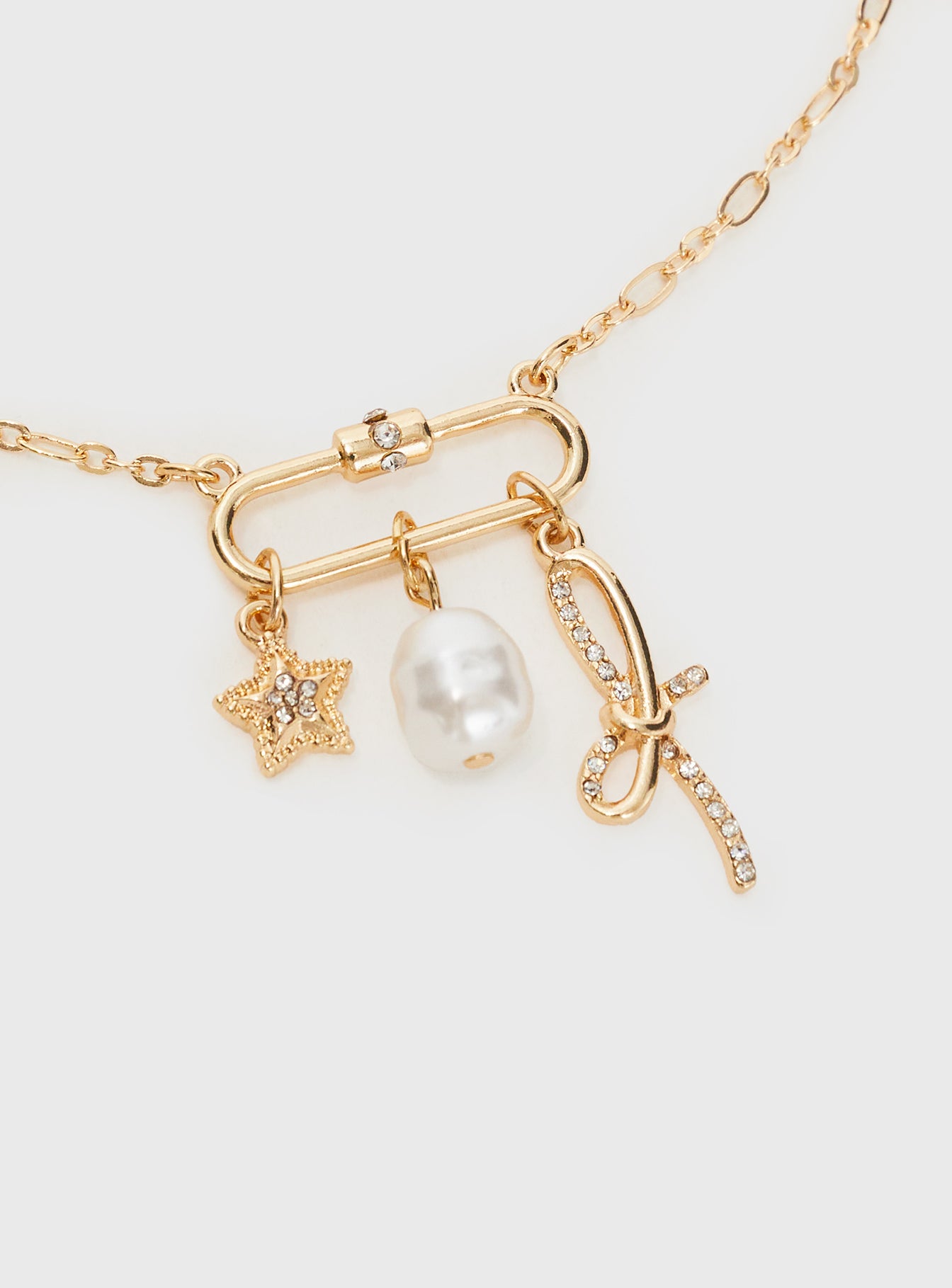 Attachment Necklace Gold | Princess Polly