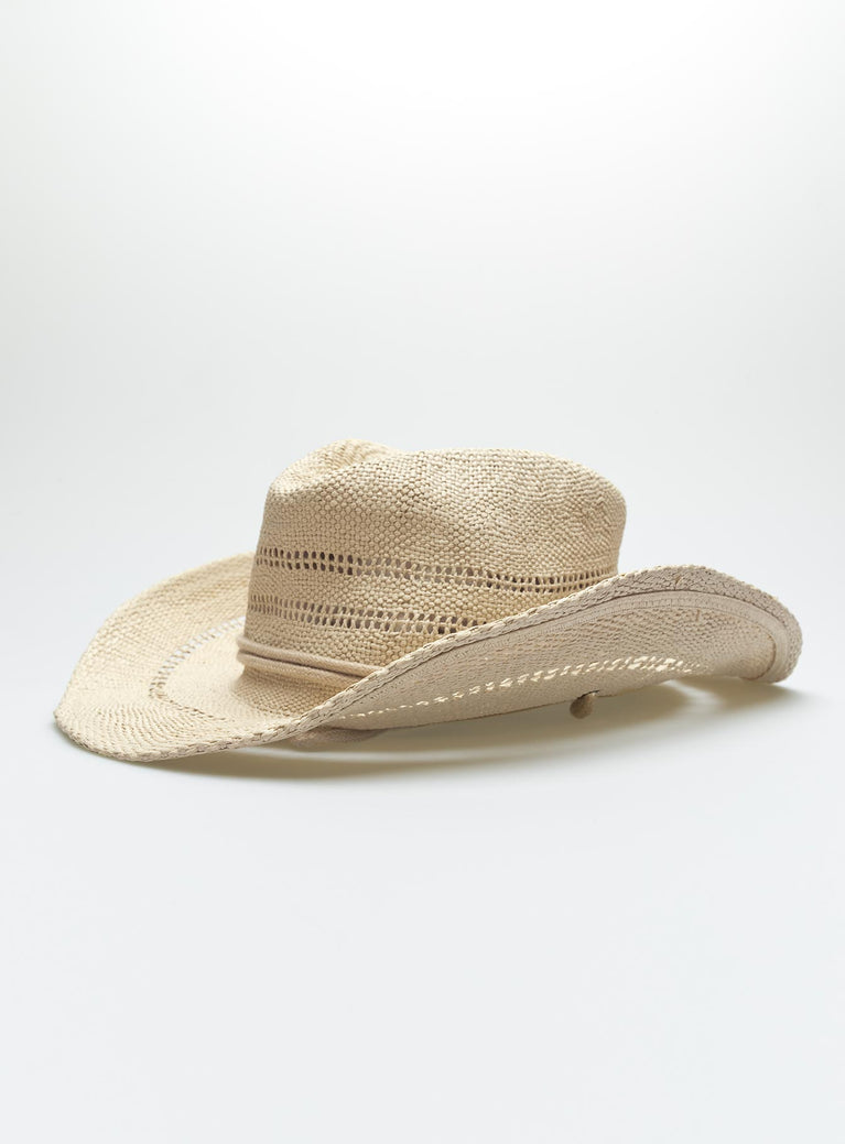 Mid Morning Cowboy Hat Beige