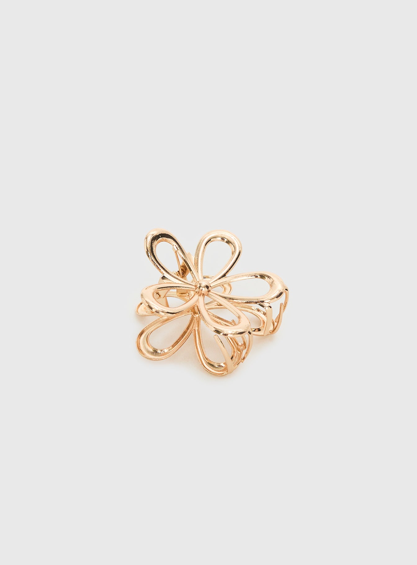 Beija Flower Hair Clip Gold