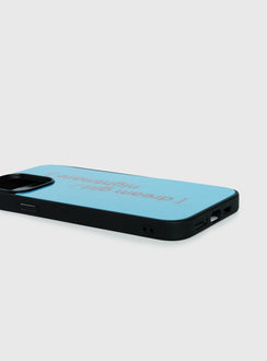 Your Dream Girl iPhone Case Blue / Red