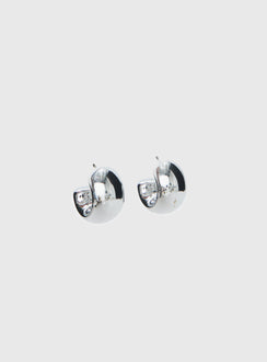Keep Falling Earring Pack Silver