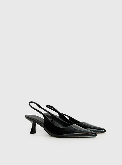 Billini Ayla Pointed Toe Heels Black
