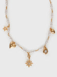 Divinity In Motion Necklace Gold