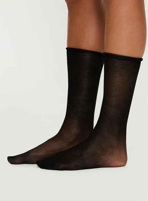 Traverse Socks Black