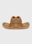 Alix Cowboy Hat Brown