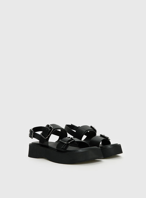 Aja Sandals Black