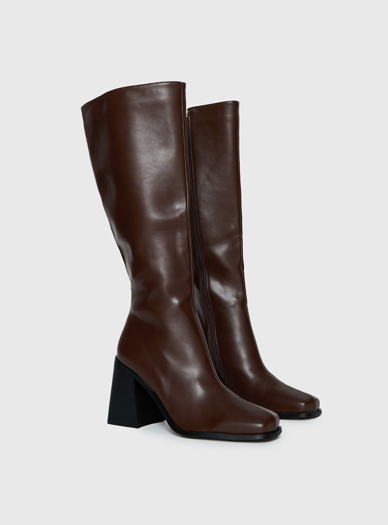 Renzo Knee High Boots | Brown | Womens | Princess Polly Renzo Knee High Boots | Brown | Womens | Princess Polly