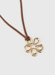 Carmina Necklace Gold