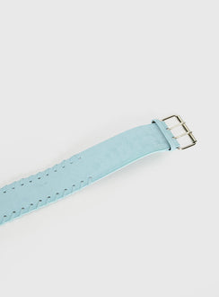 Streetlights Woven Belt Blue
