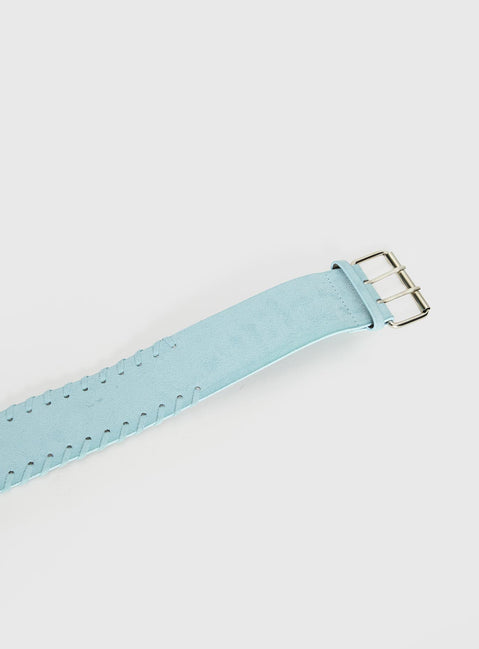 Streetlights Woven Belt Blue