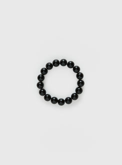 Orlynn Beaded Bracelet Black