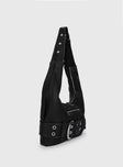 Astraia Buckle Detail Bag Black