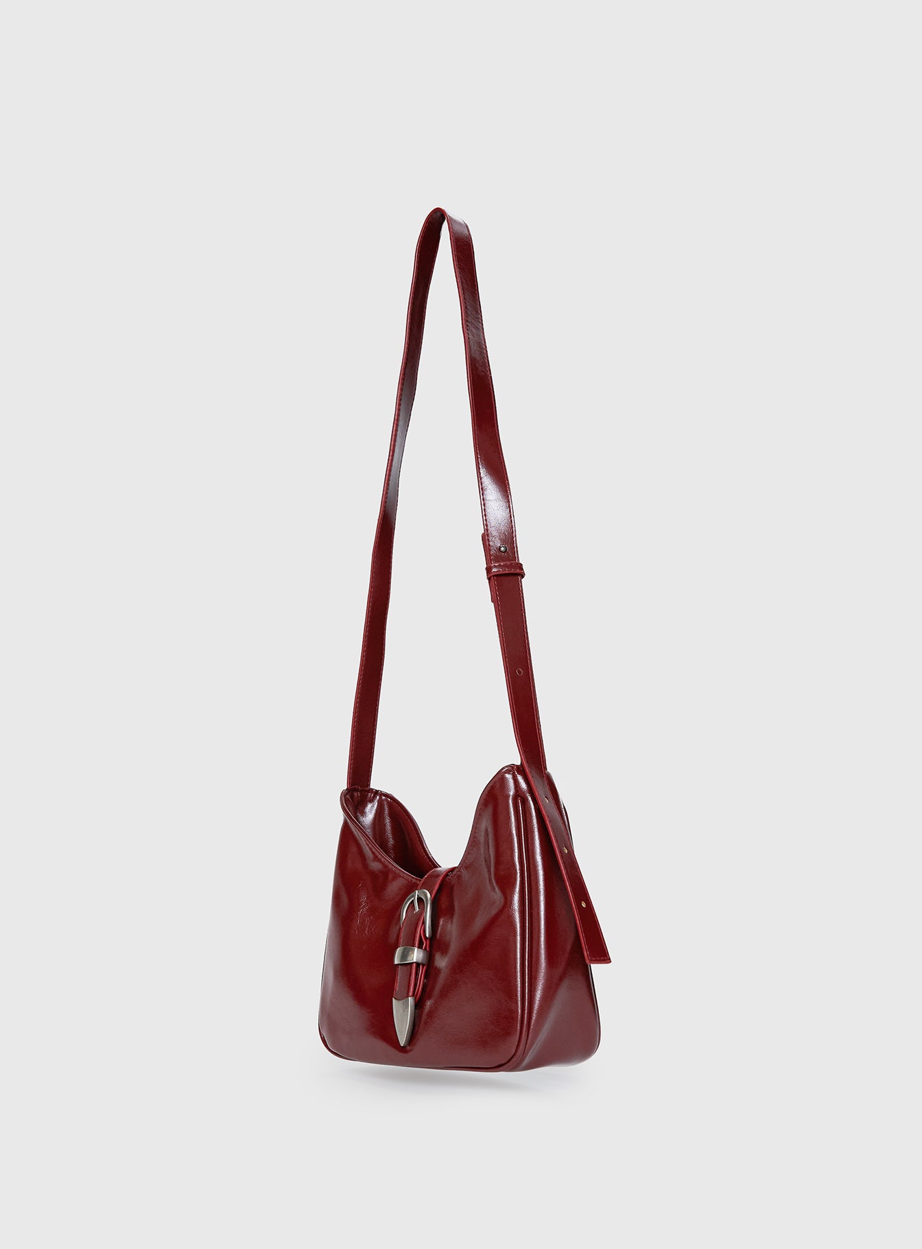 Heston Buckle Detail Bag Red