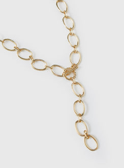 Hollywood Hills Necklace Gold