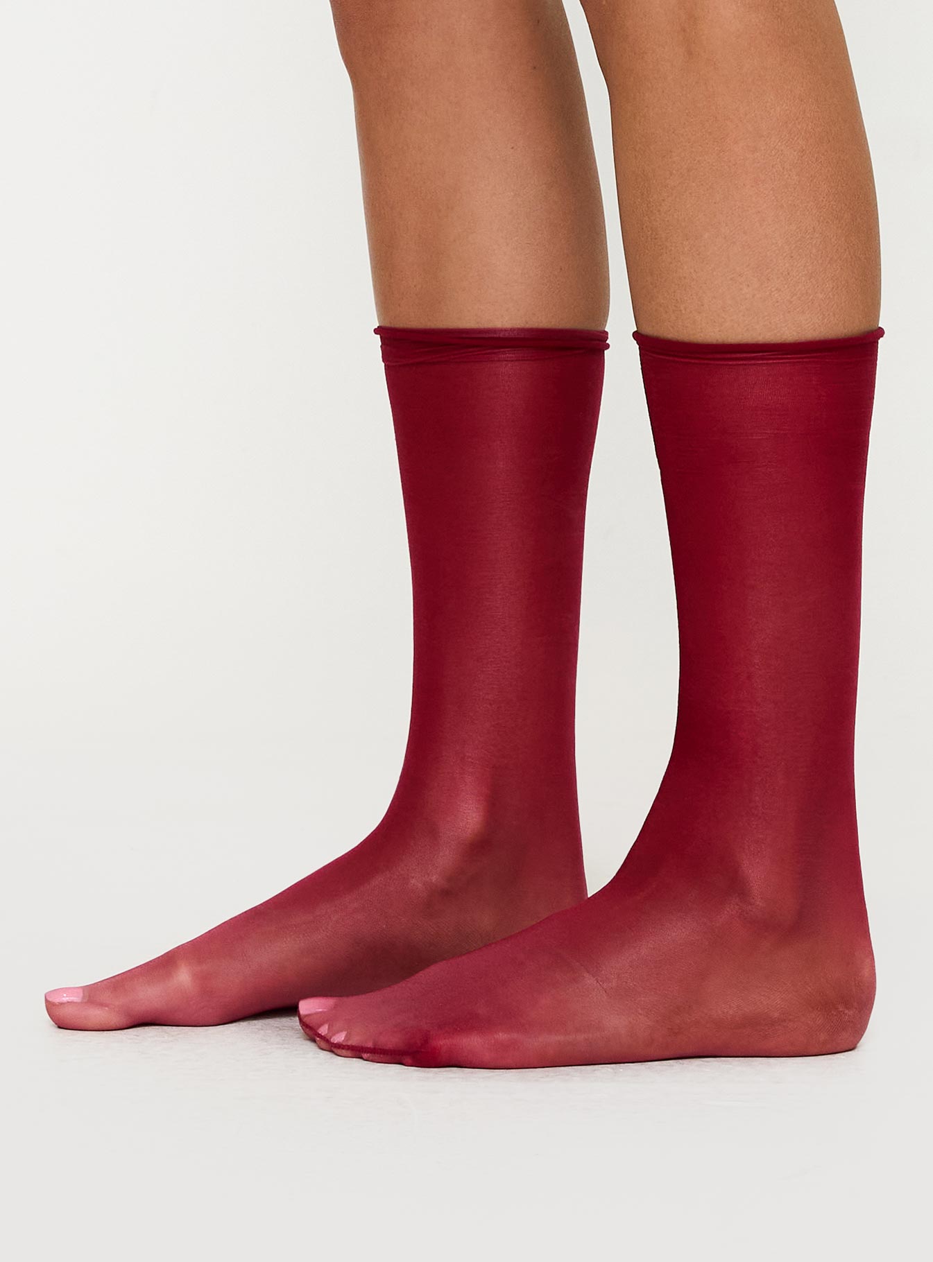 Traverse Socks Red