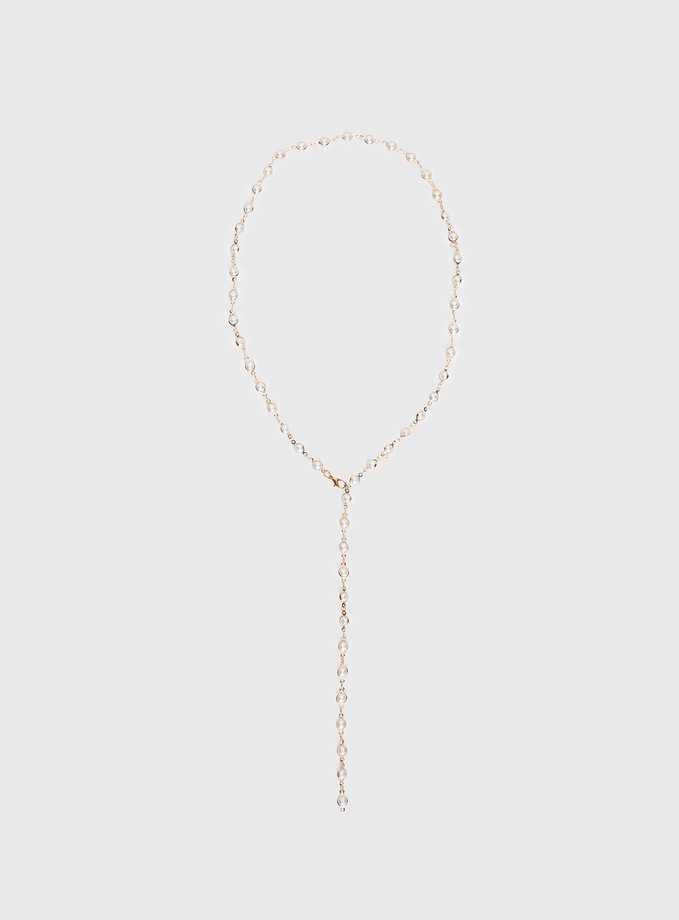 Elenita Long Necklace Gold