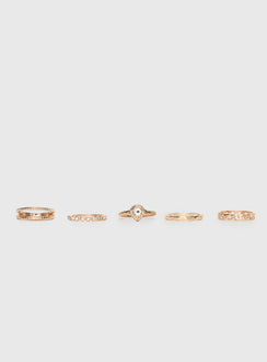 All For Love Ring Pack Gold