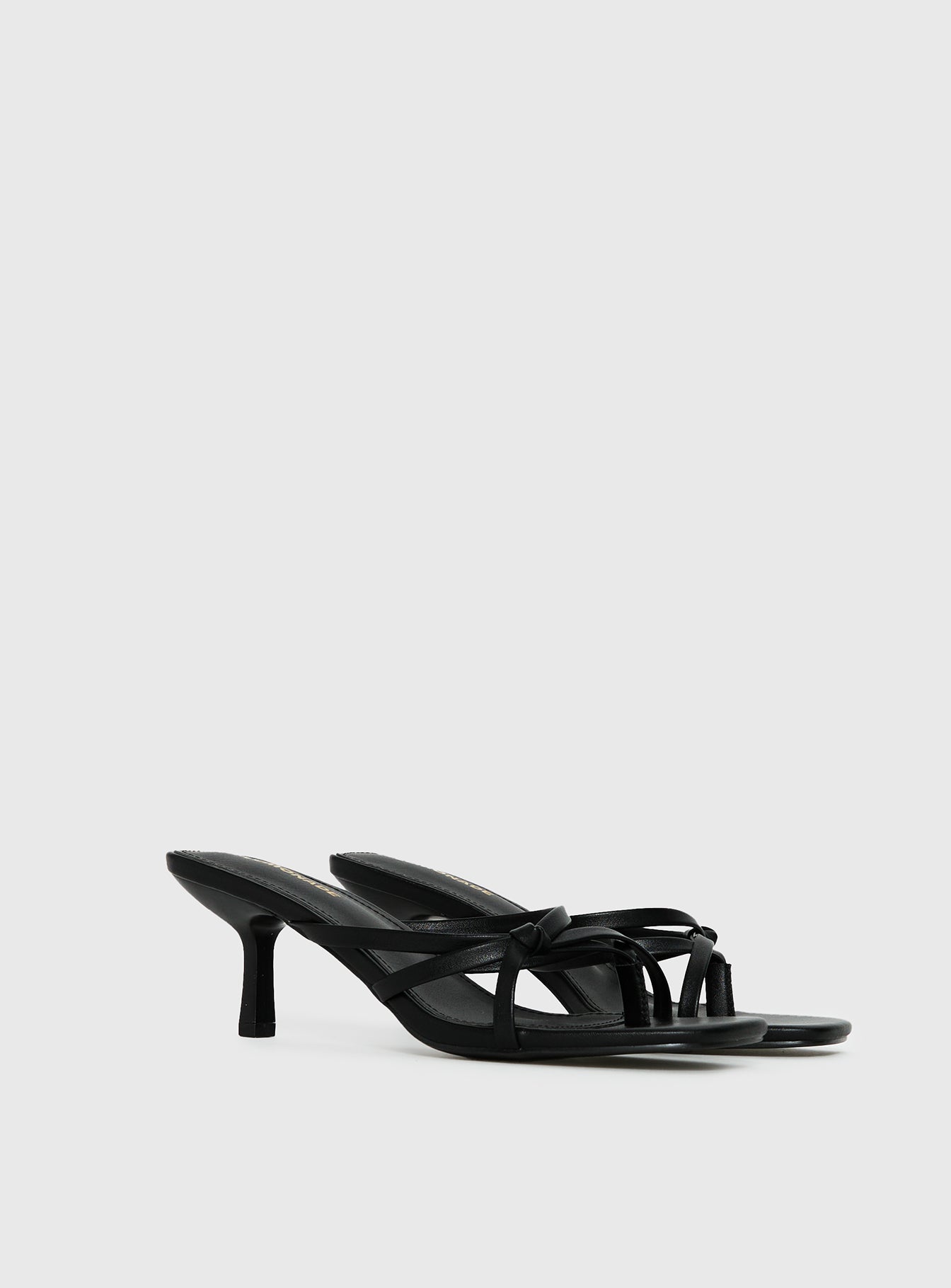 Goalie Heels Black