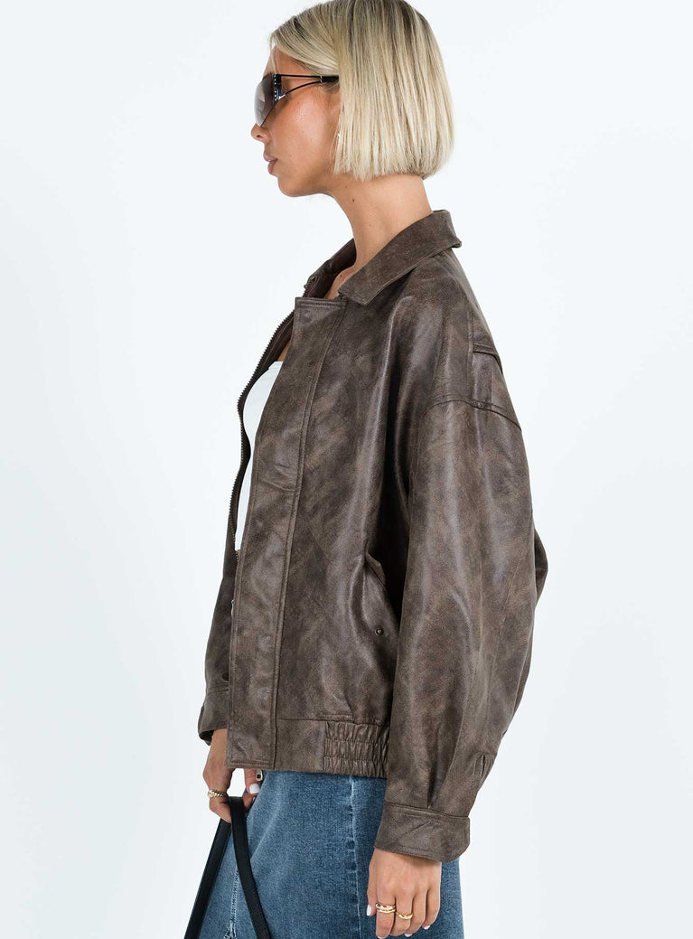 Kenny Chocolate Bomber Jacket