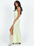 product Princess Polly Asymmetric Neckline  Shannyn Maxi Dress Sage