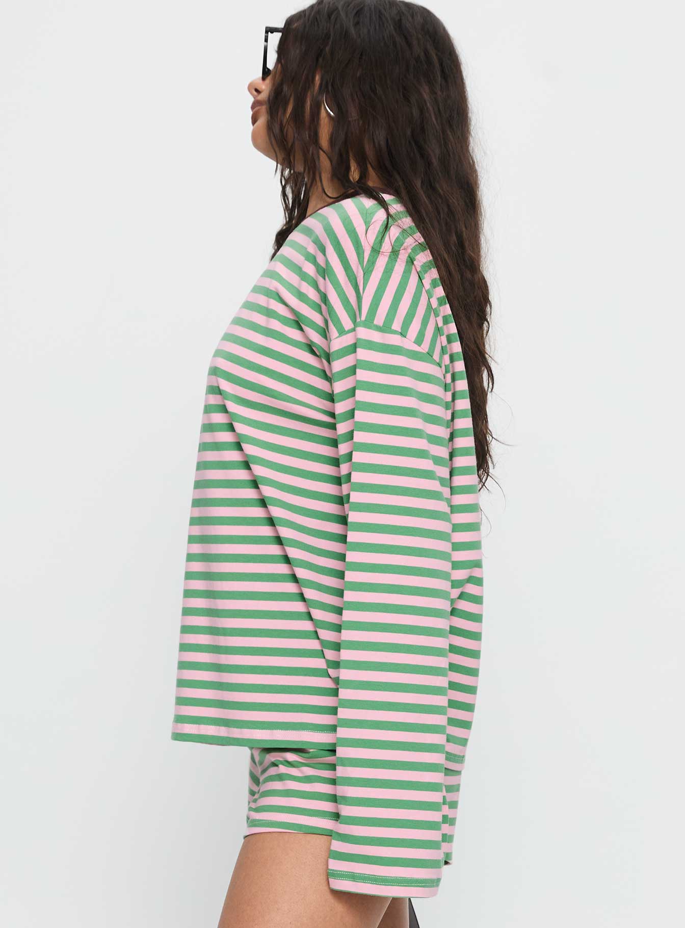 New Plans Long Sleeve Top Multi | Princess Polly
