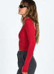Long sleeve top Turtle neck Good stretch Unlined
