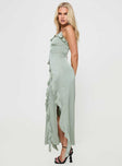 Princess Polly V-Neck  Branwell Maxi Dress Sage